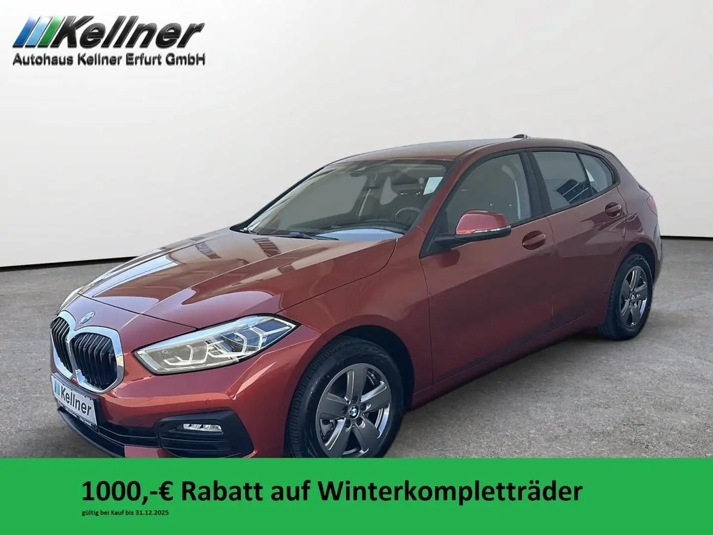BMW 118 i Aut. Advantage+Head-Up+adapt.LED-SW+HIFI Orange - 1