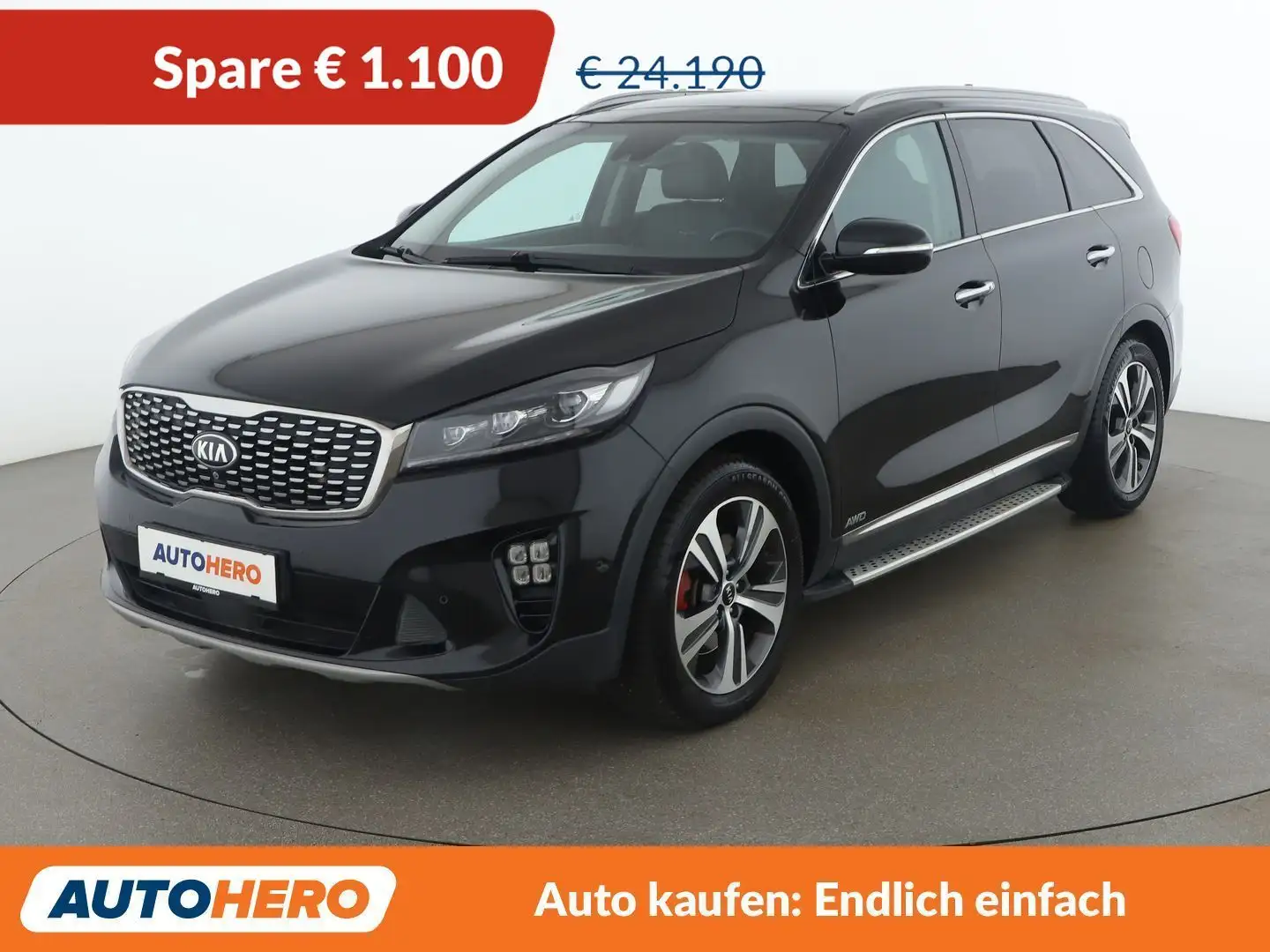 Kia Sorento 2.2 CRDi GT-Line 4WD Schwarz - 1