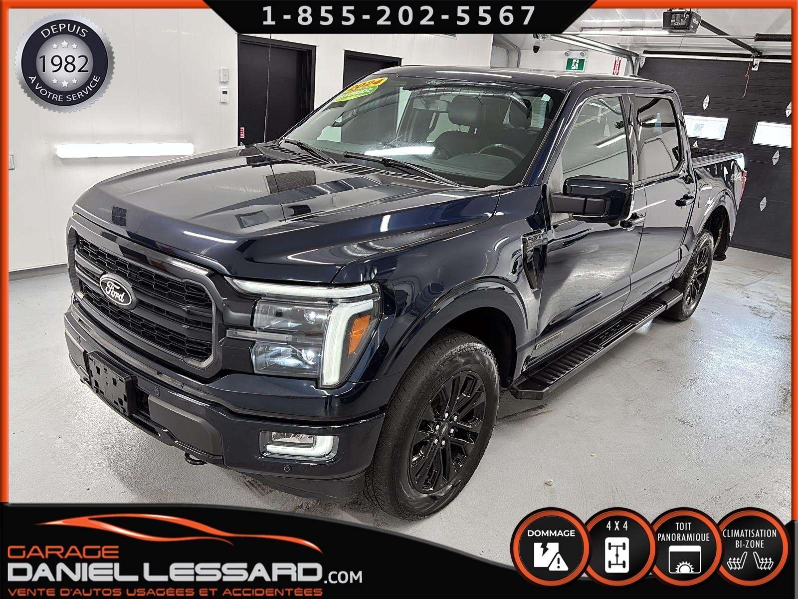 2024 Ford F-150 LARIAT SUPERCREW 4RM 5,5 FOOT BOX — снимка 1