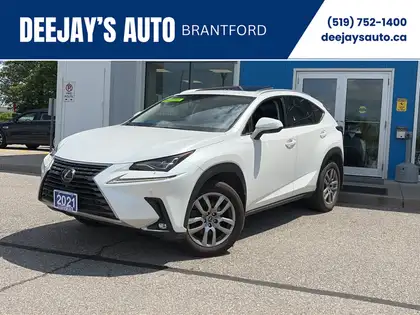 White 2021 Lexus NX 300 Luxury AWD SUV / Crossover All-Wheel Drive 6-Speed Automatic