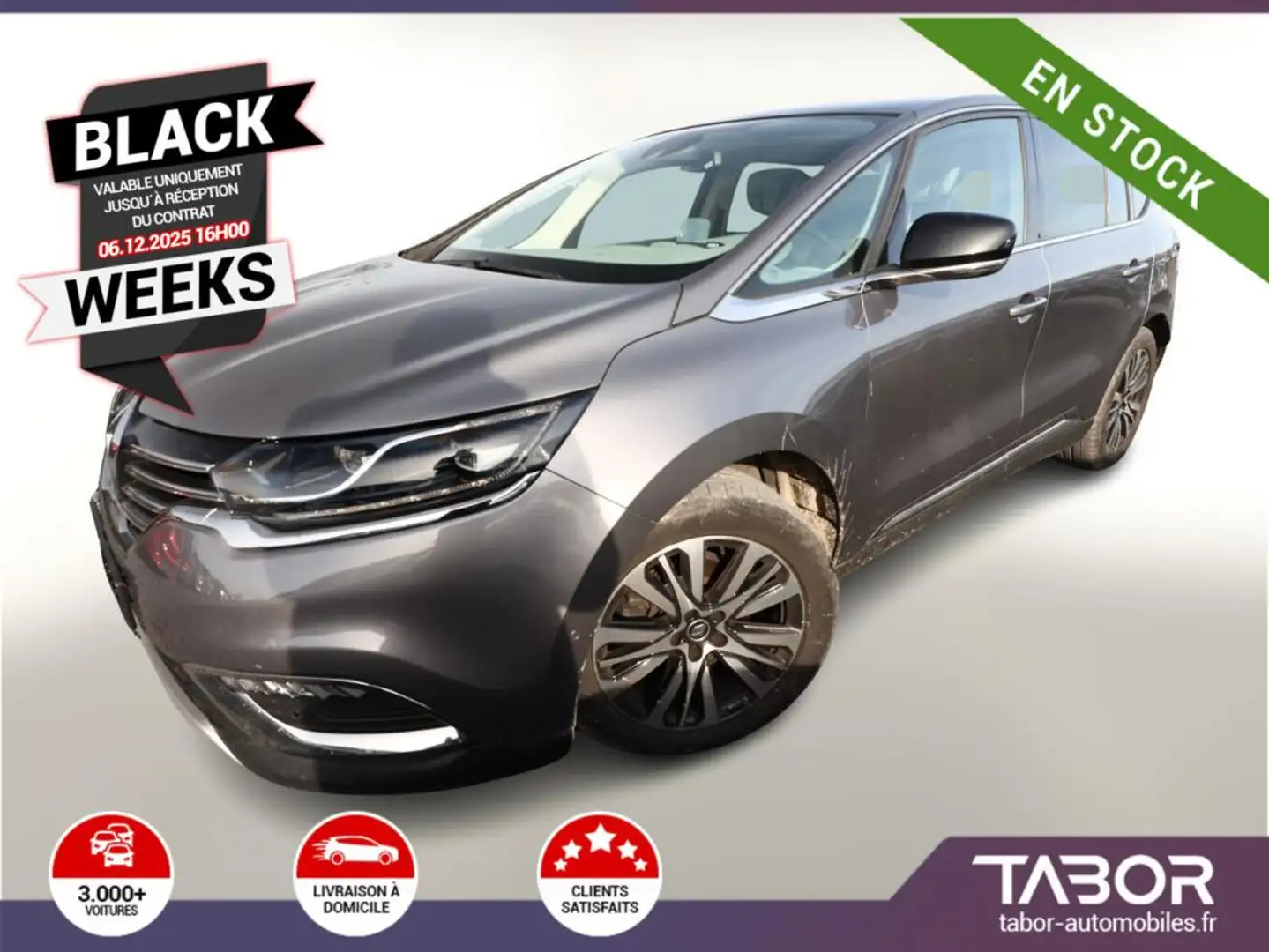 Renault Espace 1.6 TCe 200 EDC Initiale Paris Gris - 1