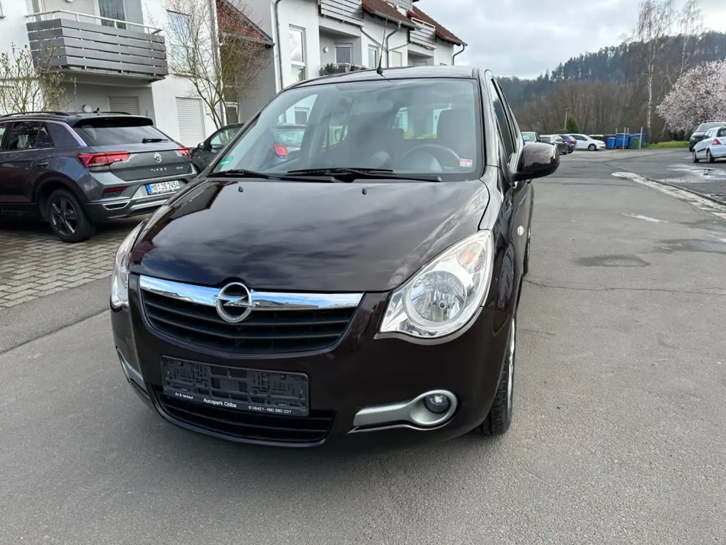 Opel Agila B Edition* 1 Hand * Klima * TÜV Neu * smeđa - 1