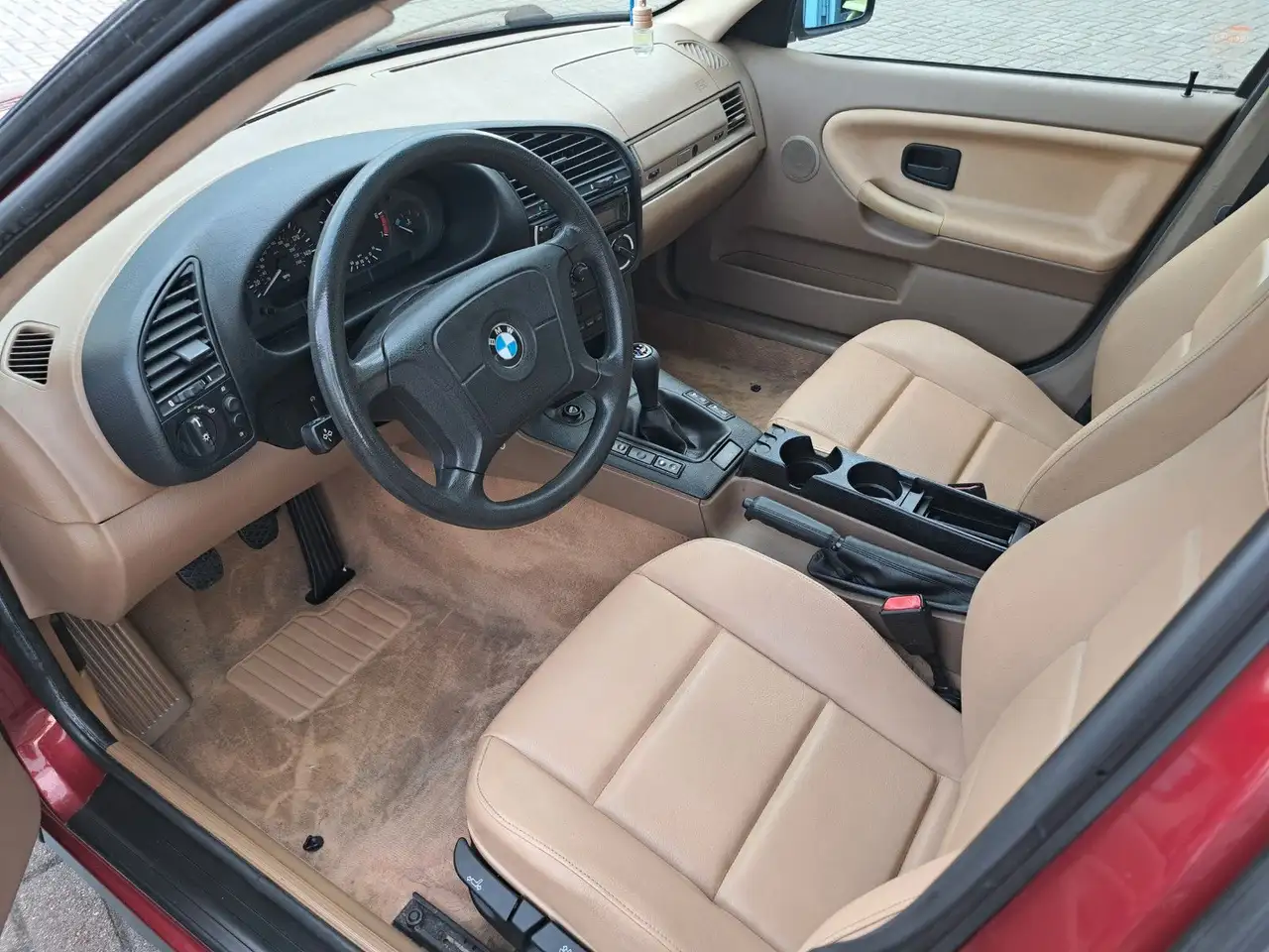 BMW 318 IS 140 PS US MODELL LEDER KLIMA Borbet A, foto 11