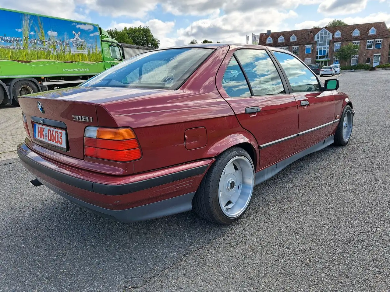 BMW 318 IS 140 PS US MODELL LEDER KLIMA Borbet A, foto 4