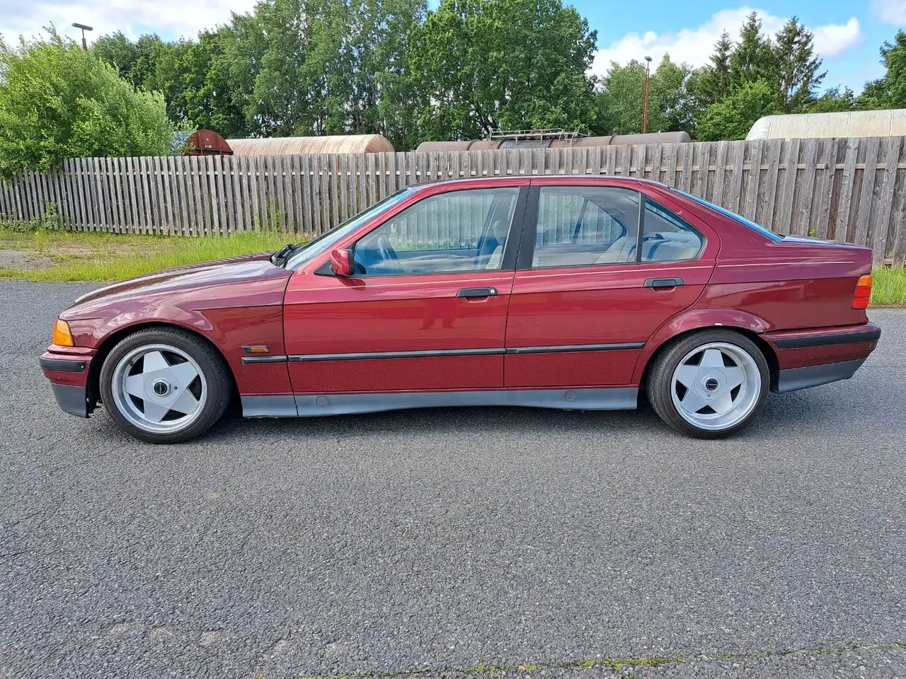 BMW 318 IS 140 PS US MODELL LEDER KLIMA Borbet A, foto 5