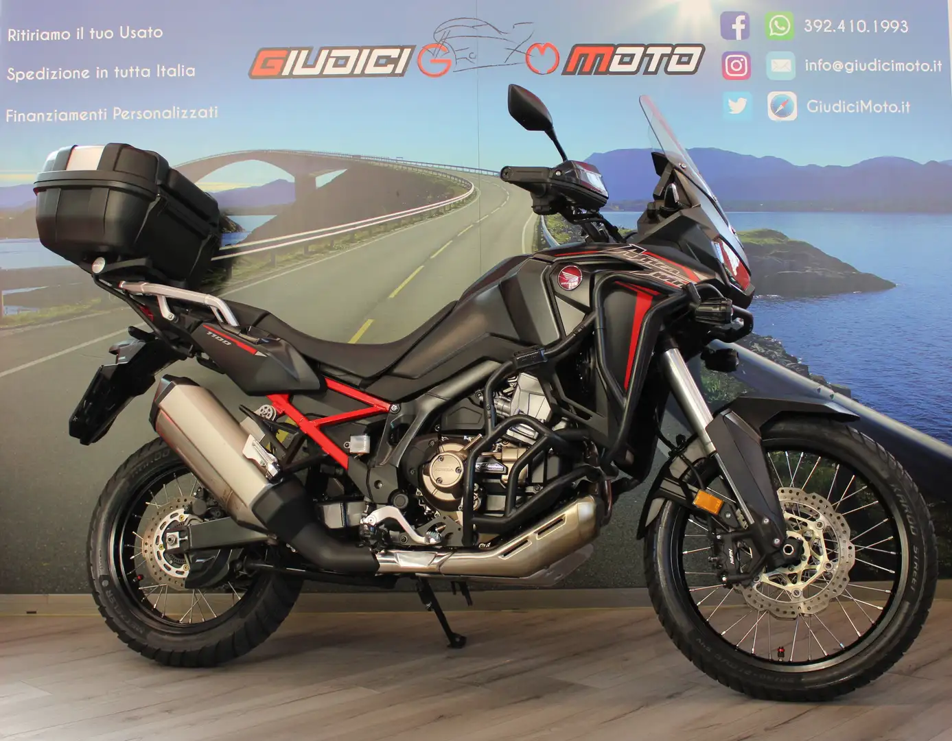 Honda CRF 1100 L - DCT - Africa Twin - 2020 km 11.153 Nero - 1