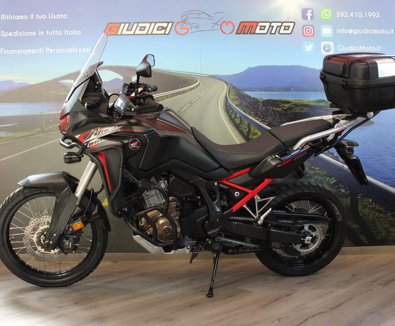 Honda CRF 1100 L - DCT - Africa Twin - 2020 km 11.153 Nero - 2