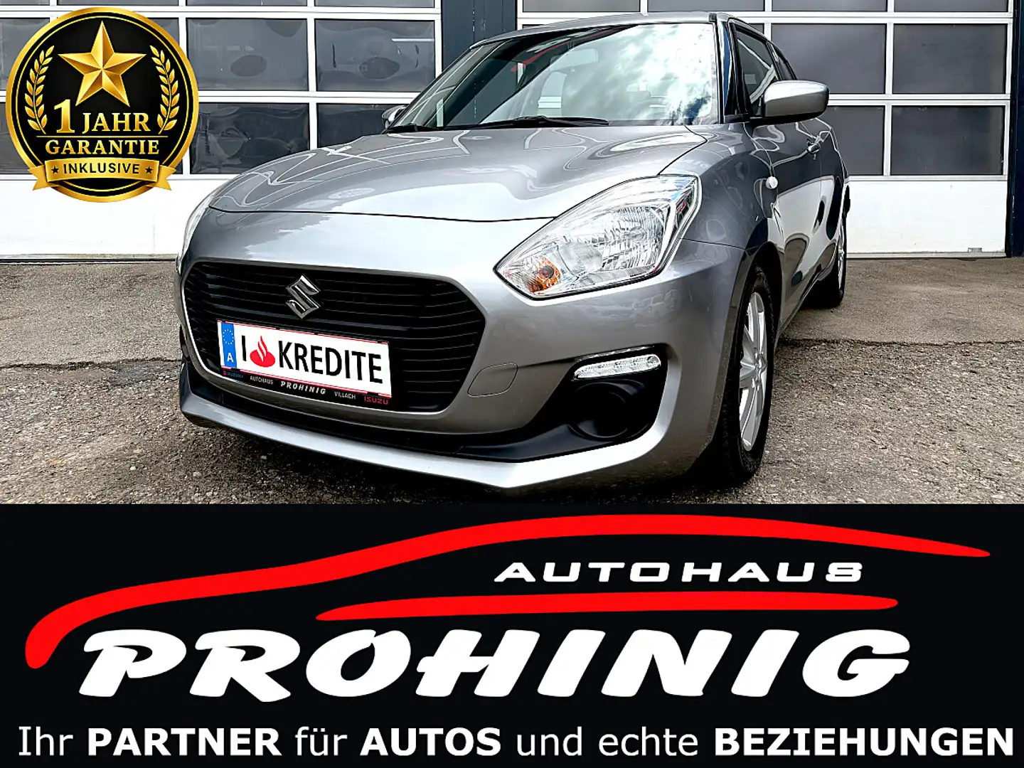 Suzuki Swift 1,2 DualJet Clear Garantie inkl. Silber - 1