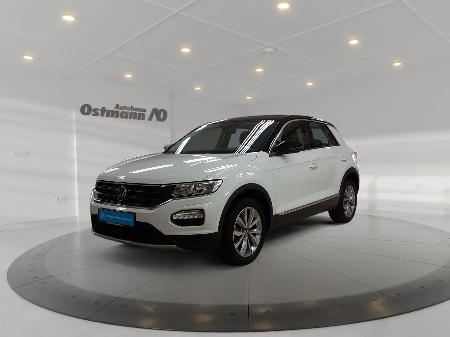Volkswagen T-Roc 1.0TSI Style *LM-Felgen*LaneAssist*AHK* Weiß - 2
