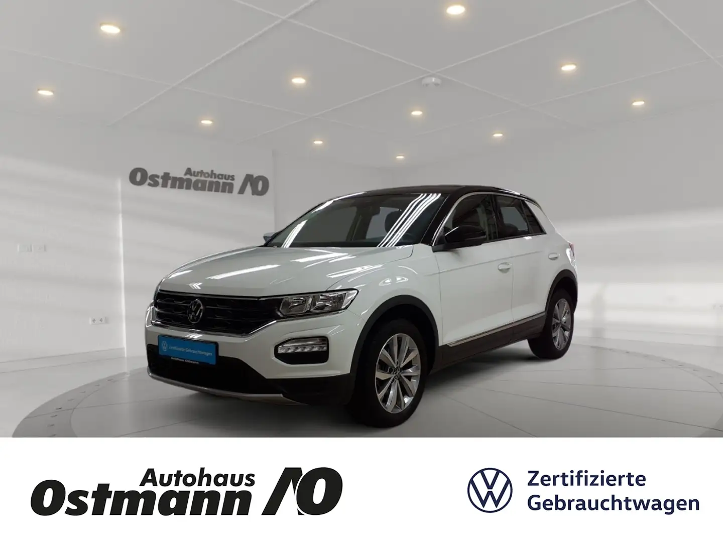 Volkswagen T-Roc 1.0TSI Style *LM-Felgen*LaneAssist*AHK* Weiß - 1