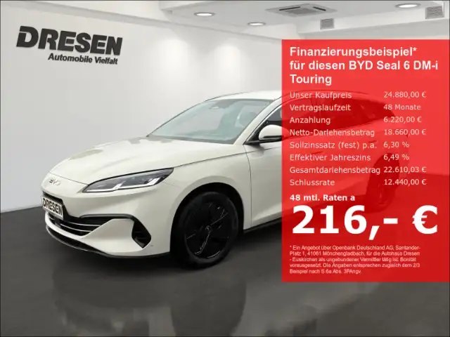 BYD Seal 6 Rückfahrkamera/elektr. Heckklappe/Klimaautomatik/L
