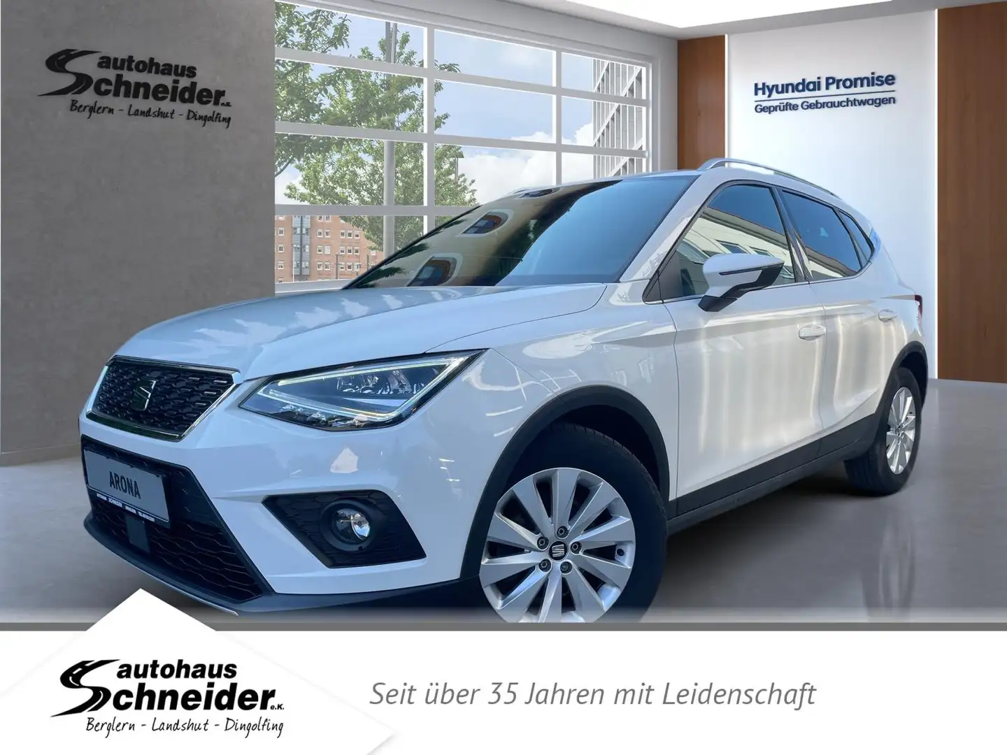 SEAT Arona 1.0 TSI XCELLENCE NAVI/LED/ACC/PDC/SHZ Blanc - 1