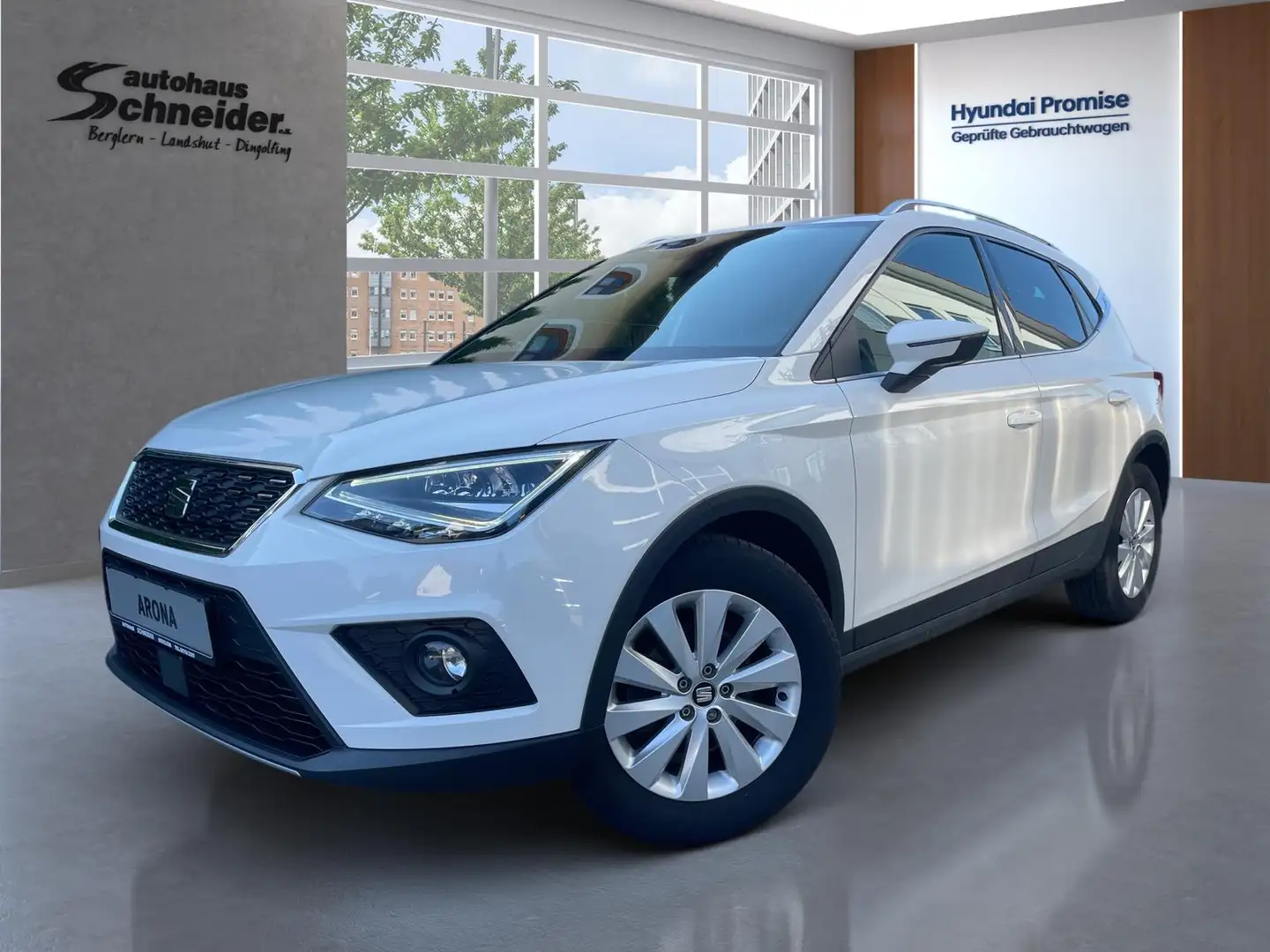 SEAT Arona 1.0 TSI XCELLENCE NAVI/LED/ACC/PDC/SHZ Blanc - 2