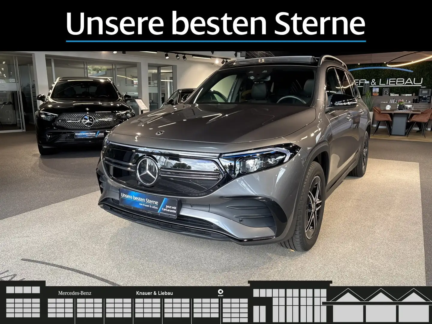 Mercedes-Benz EQB 300 EQB 300 4M AMG Line*Night*FAP*Pano*360°*Ambiente Gris - 2