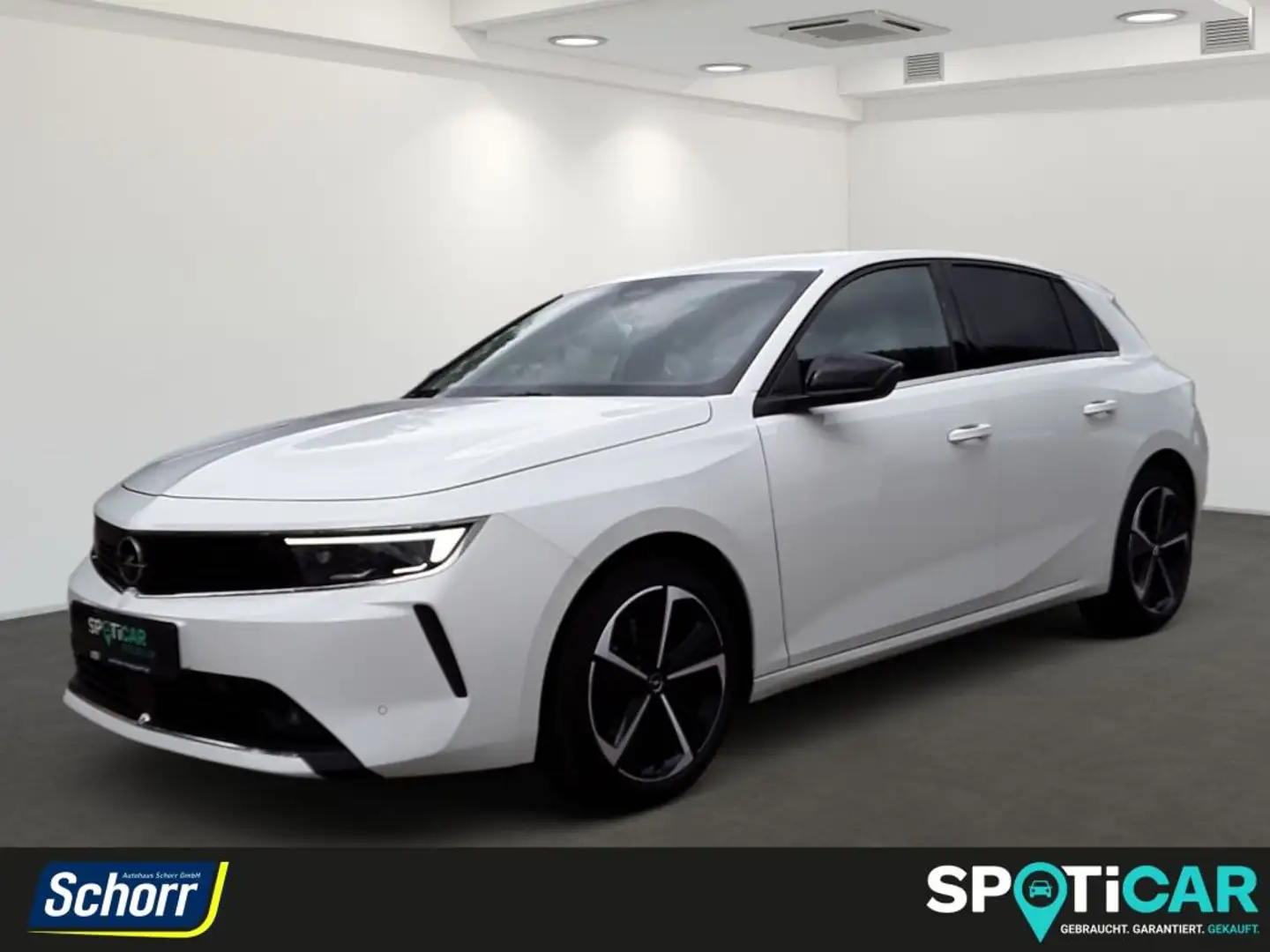 Opel Astra 1.5 D AT Elegance NAVI Matrix-Licht Wit - 1