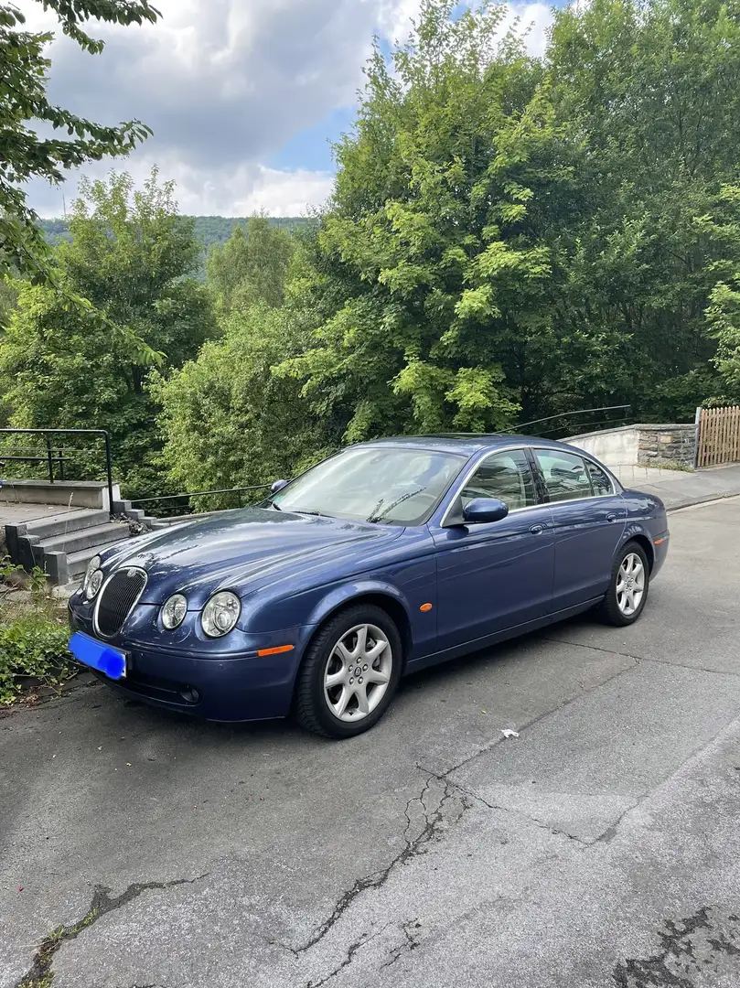 Jaguar S-Type 2.7 V6 Diesel Executive Blau - 1