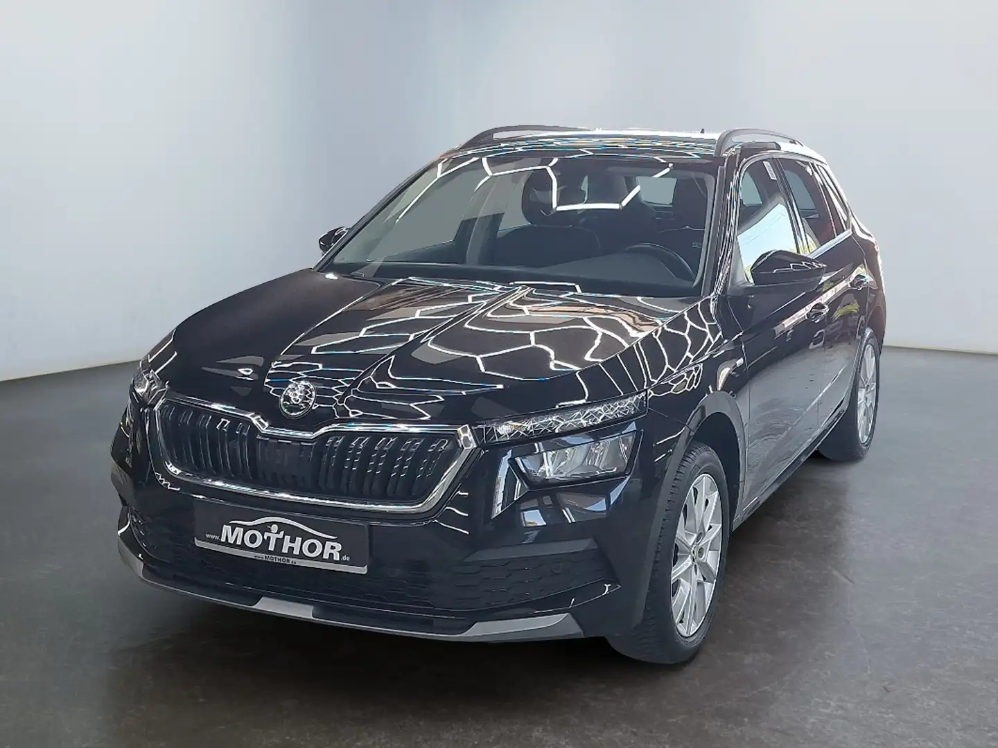 Skoda Kamiq Tour 1.0 TSI SpurH el.Heck LM KAM LED PDC Schwarz - 2