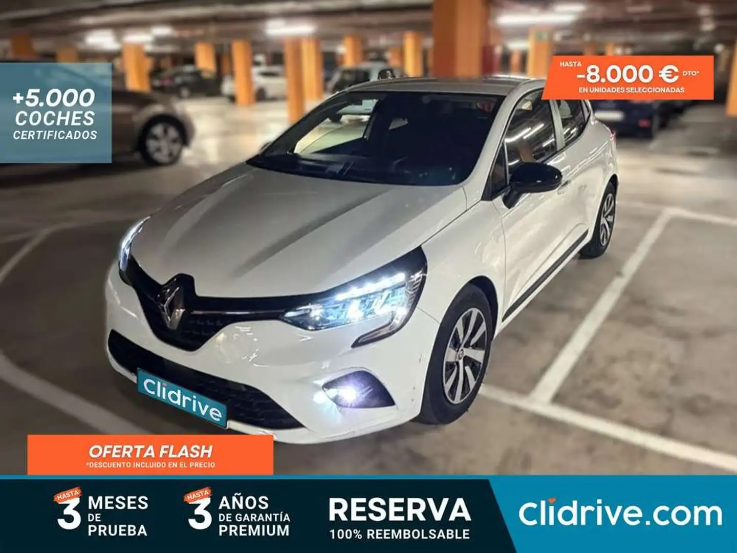 Renault Clio Blue dCi Equilibre 74kW Blanco - 1