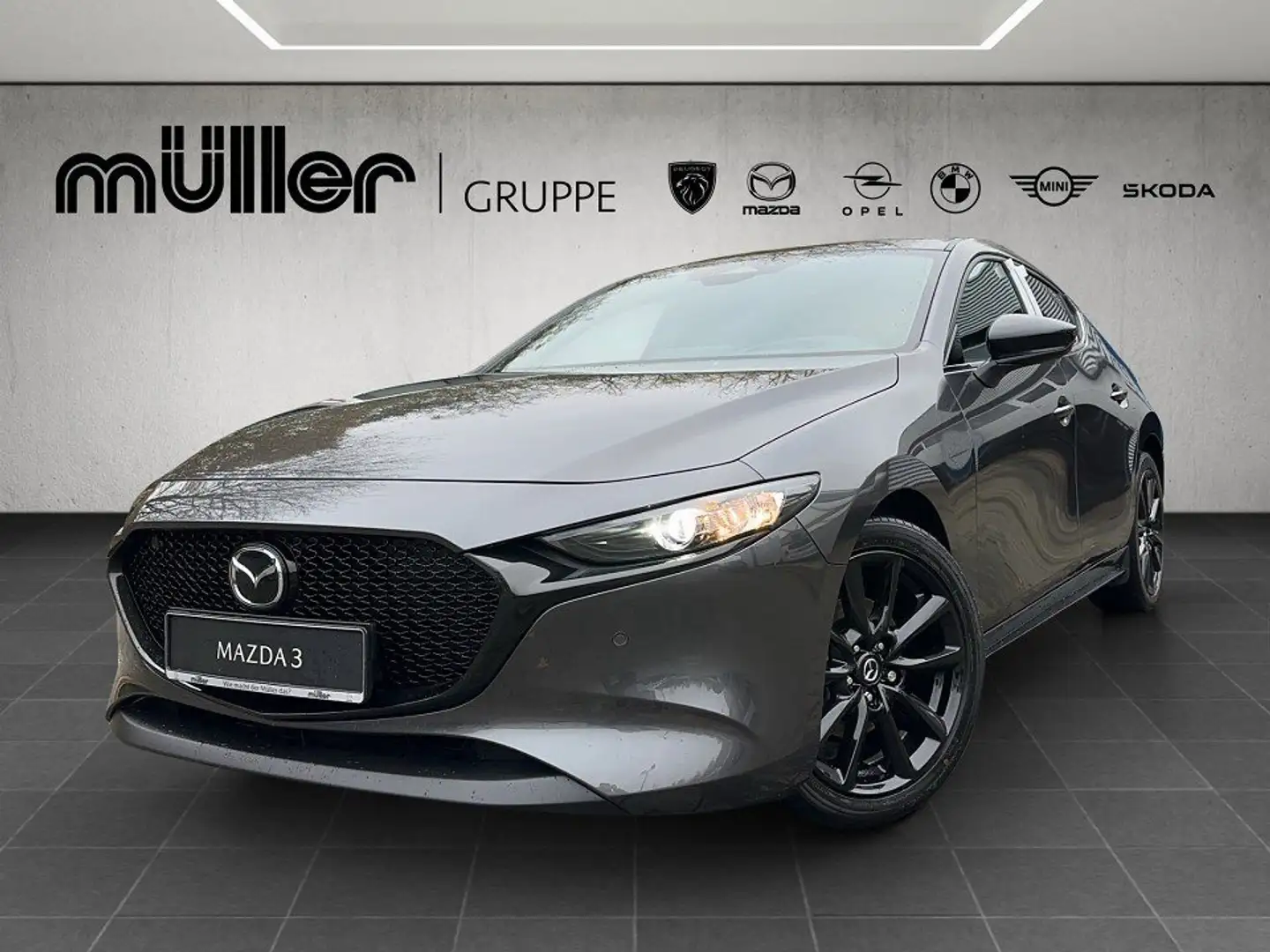 Mazda 3 G 140 PS 6AT FWD HOMURA Grau - 1