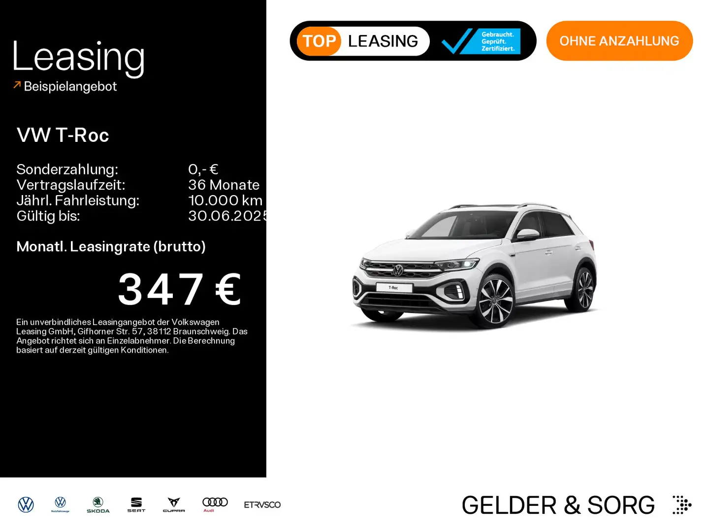 Volkswagen T-Roc R-Line 1.5 TSI Pano*ACC*AHK*Digital*Matrix Wit - 1
