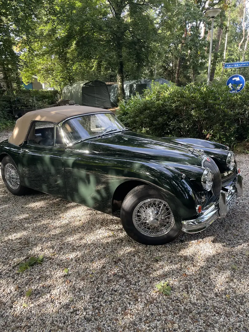 Jaguar XK 150 DHC Groen - 2