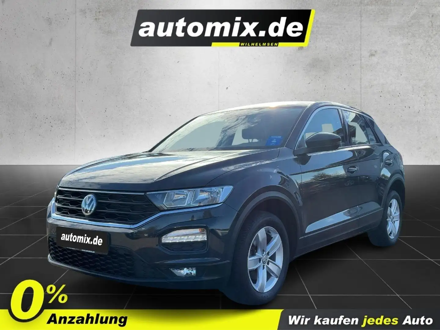 Volkswagen T-Roc AHK,SHZ,Winterp.,SpurH Gris - 1