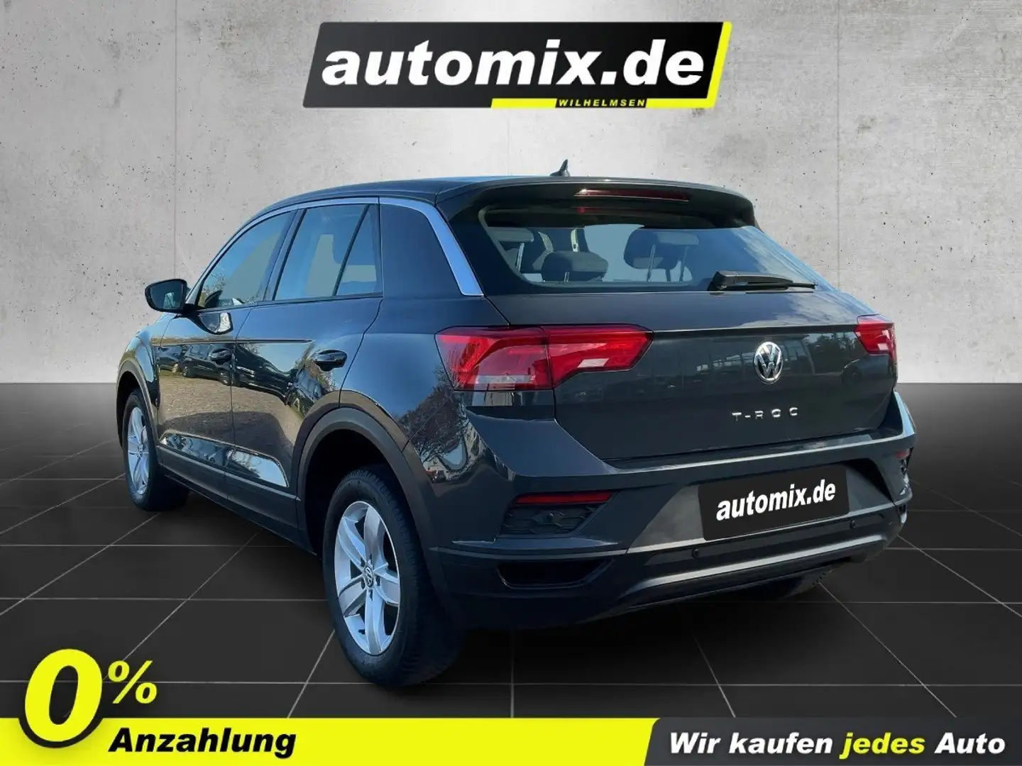 Volkswagen T-Roc AHK,SHZ,Winterp.,SpurH Gris - 2