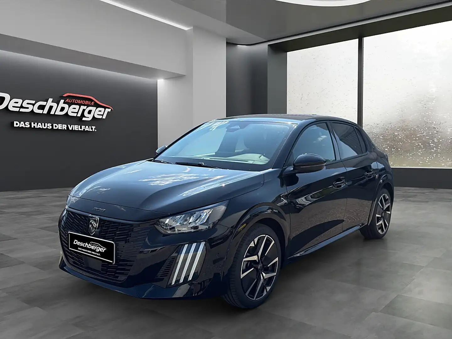 Peugeot 208 PureTech 100 S&S Allure Schwarz - 1