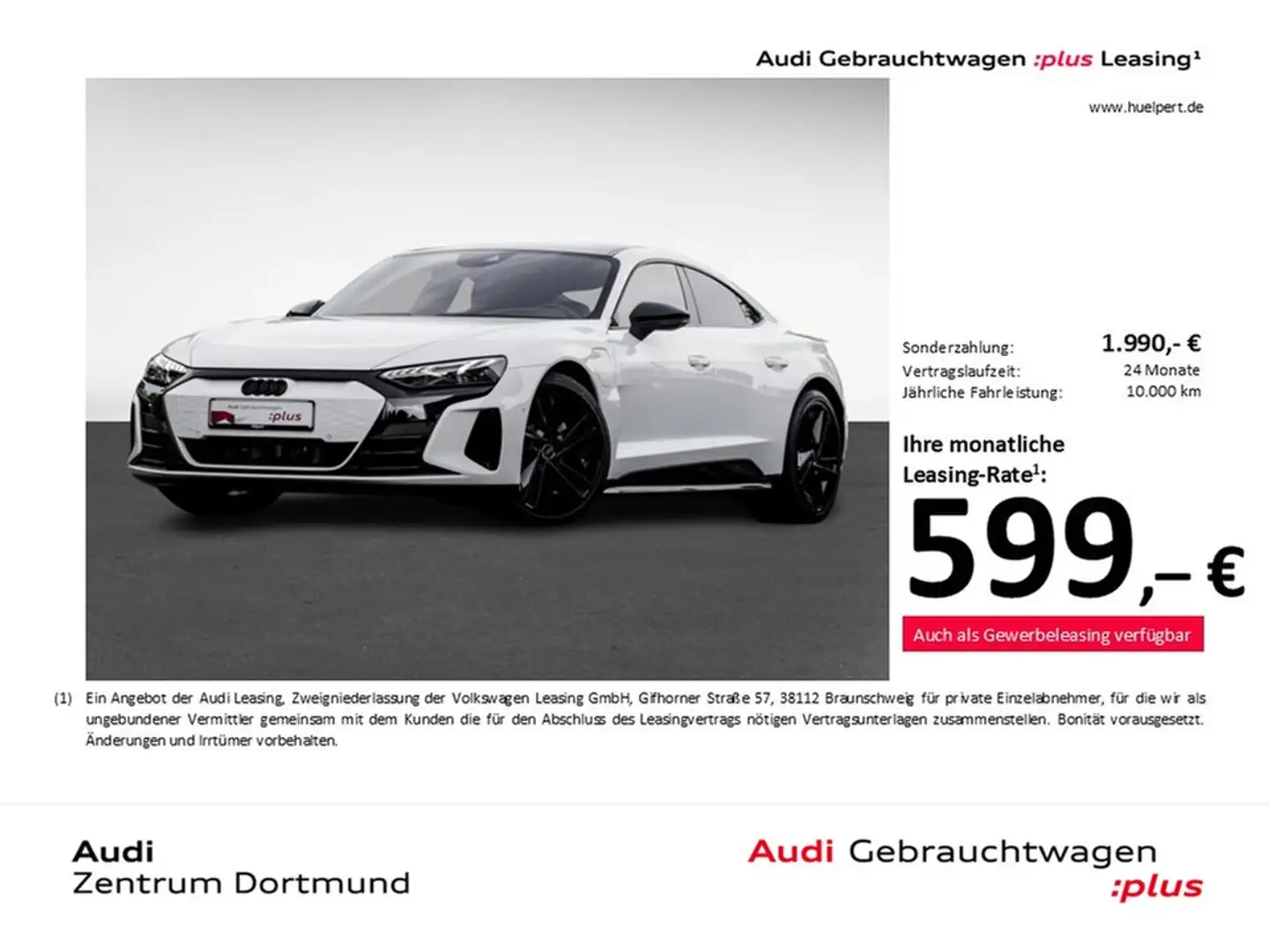 Audi e-tron GT quattro BLACKPAK PANO B&O 360°CAM LM21 Weiß - 1