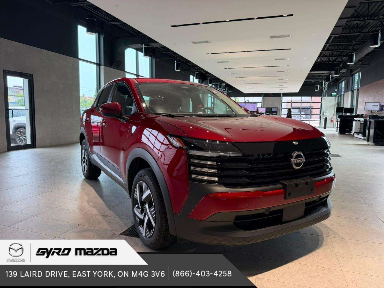 Red 2025 Nissan Kicks SUV / Crossover Front-Wheel Drive Automatic