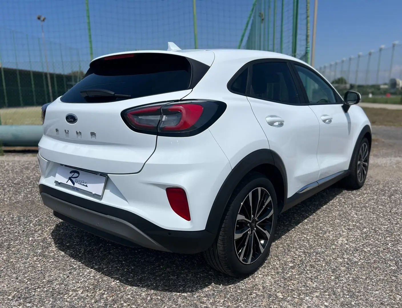 Ford Puma 1.0 ecoboost hybrid Titanium Bianco - 2