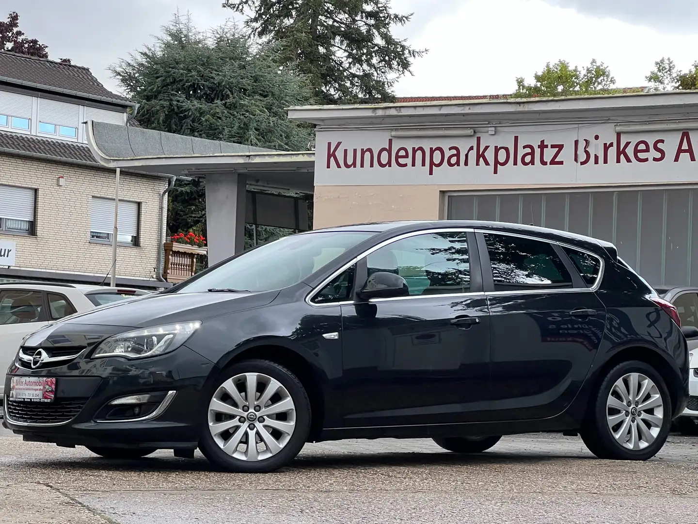 Opel Astra 1.4 Turbo - Navi - Teilleder Schwarz - 2