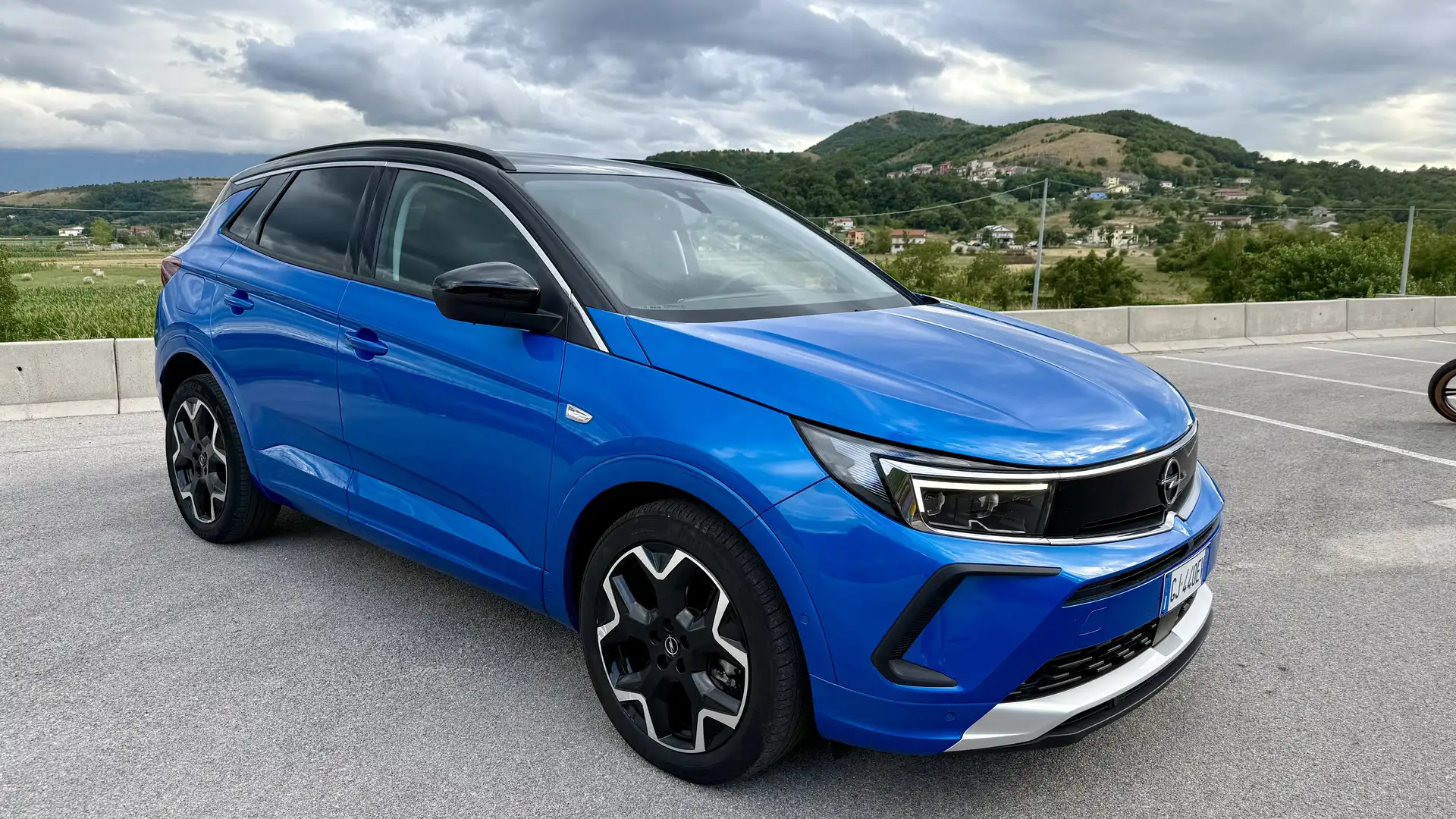 Opel Grandland GS line Full optional Modrá - 1