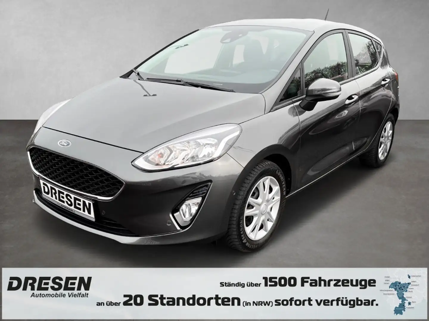 Ford Fiesta Cool&Connect 1.0 Automatik+Allwetter+PDC Grigio - 1
