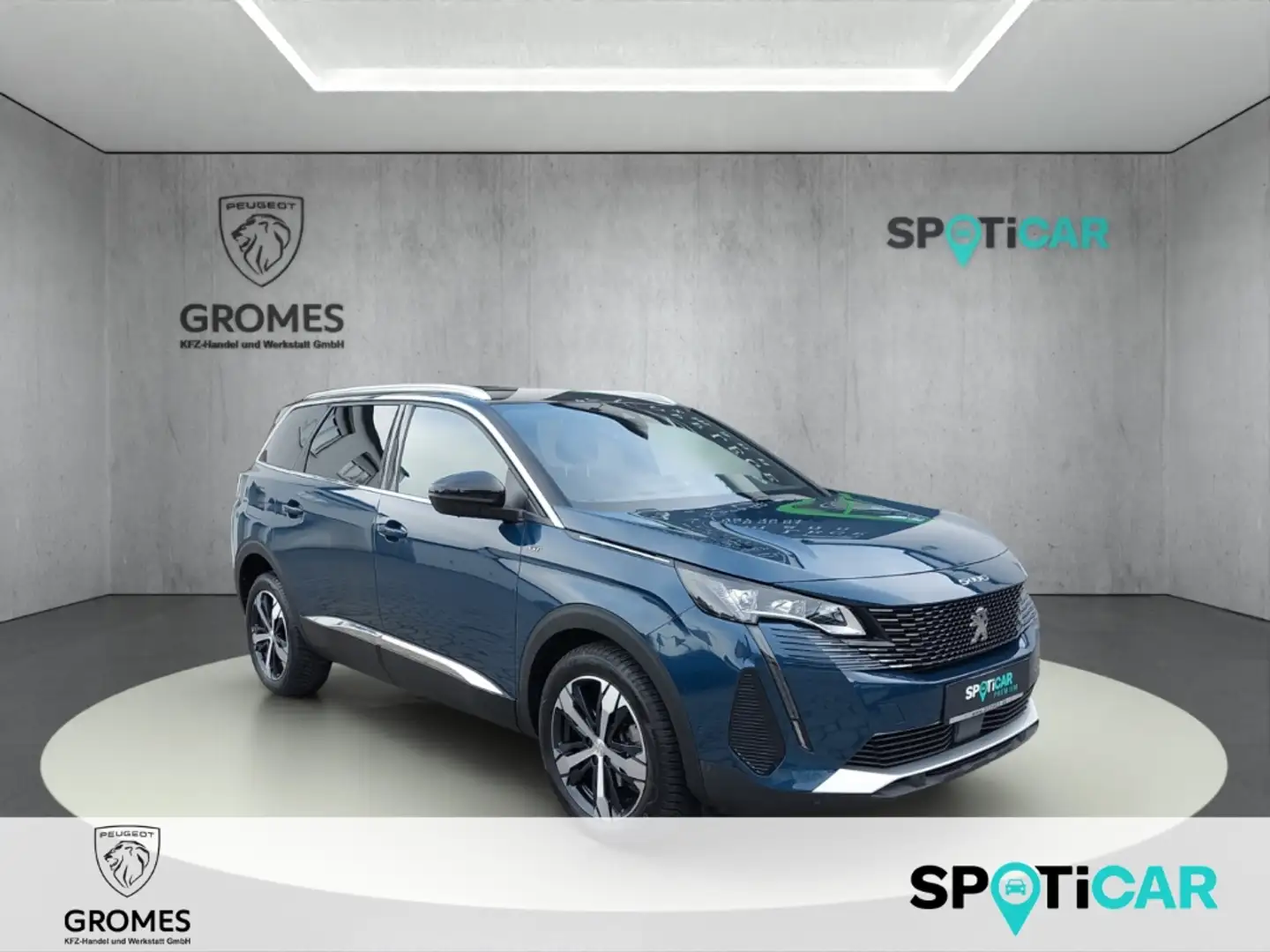 Peugeot 5008 1.6 PureTech 180 GT EAT8 7-Sitzer Navi ACC LED Dig Bleu - 1