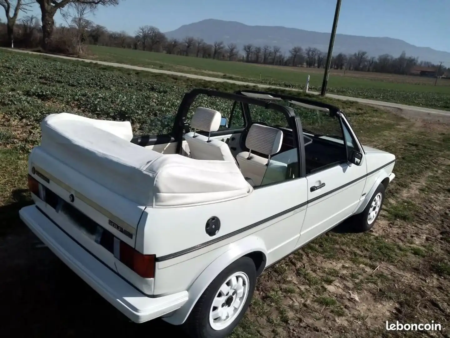 Volkswagen Golf Cabriolet Golf Cabriolet 1.8i GLi Blanc - 1