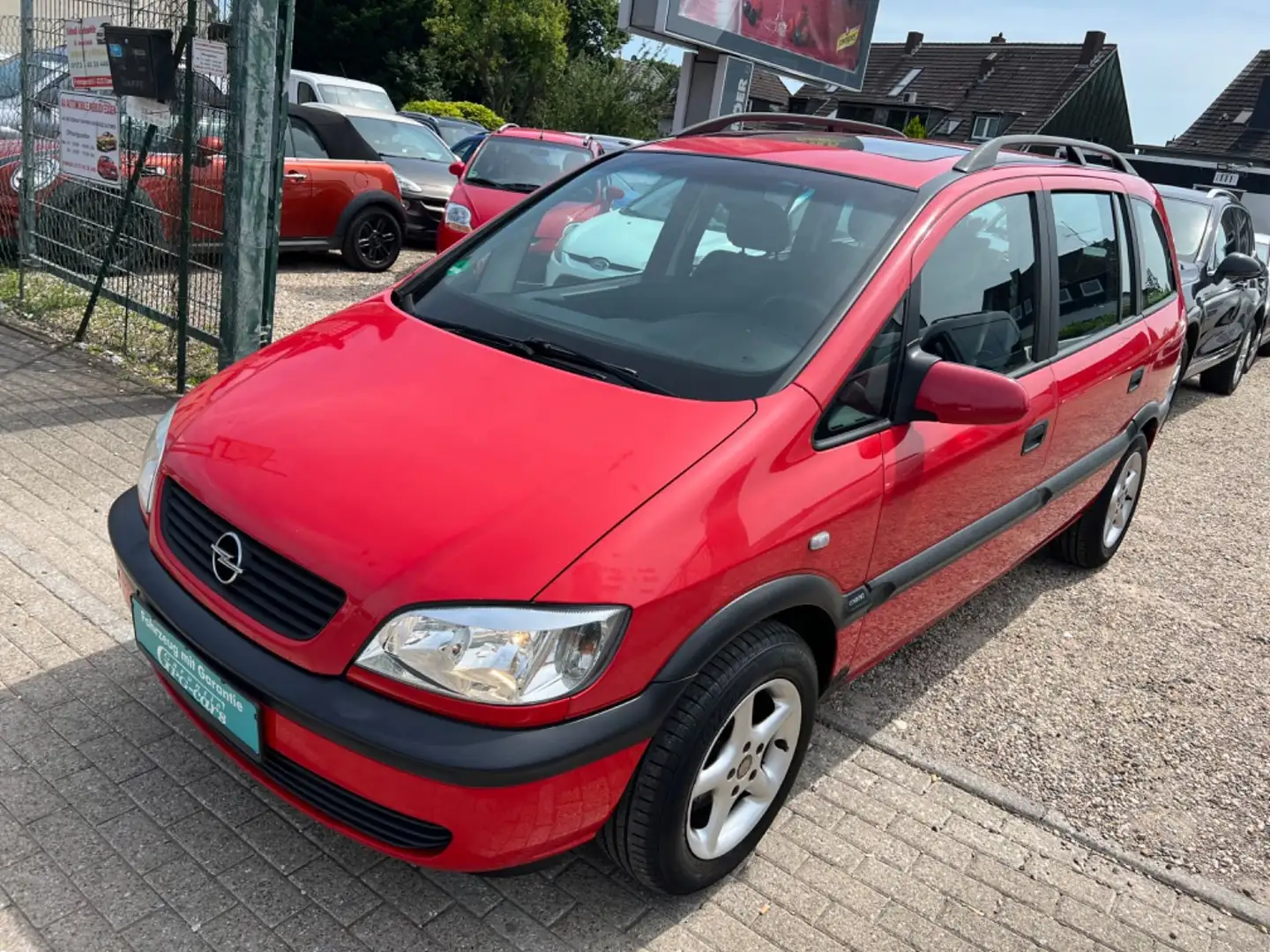 Opel Zafira 1.6 16V Elegance*TÜV NEU*KLIMA*TOP AUTO* Rouge - 1