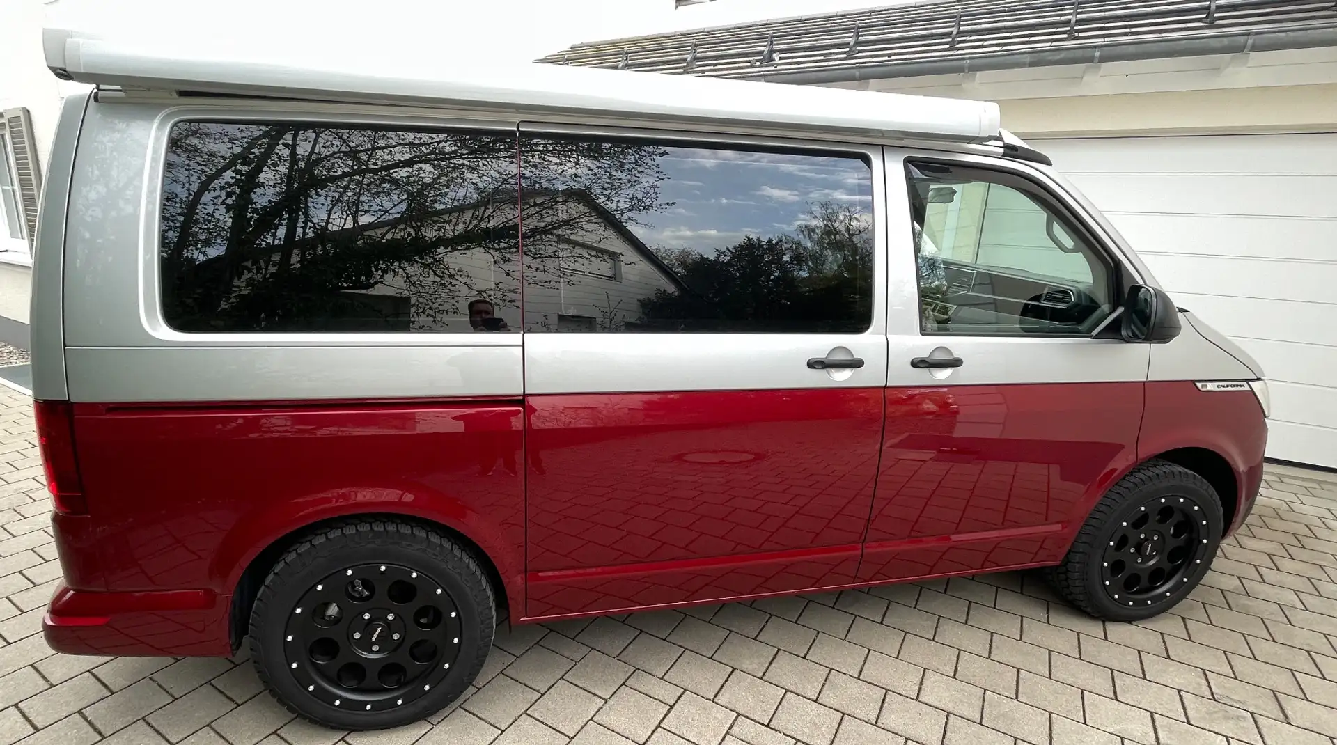 Volkswagen T6.1 California 4MOTION Beach Camper Delta 4x4 Schalter Allrad AHK Rot - 2