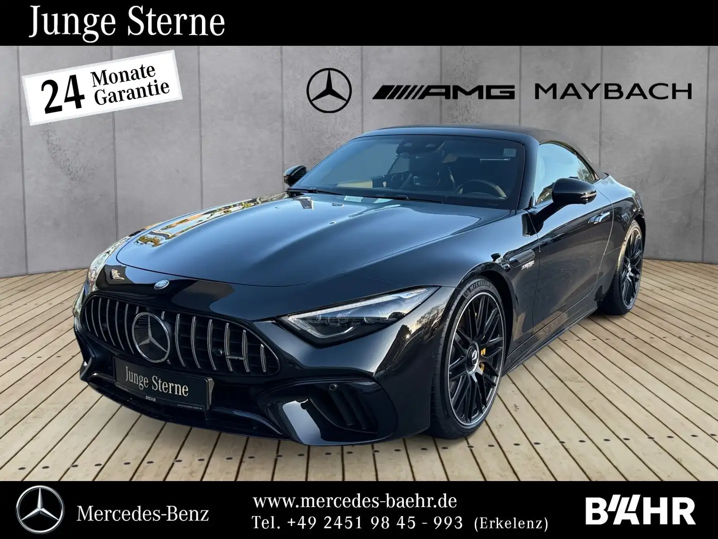 Mercedes-Benz SL 63 AMG SL 63 AMG 4M+ Premium Plus/Distronic/Hea-Up/21" Schwarz - 1