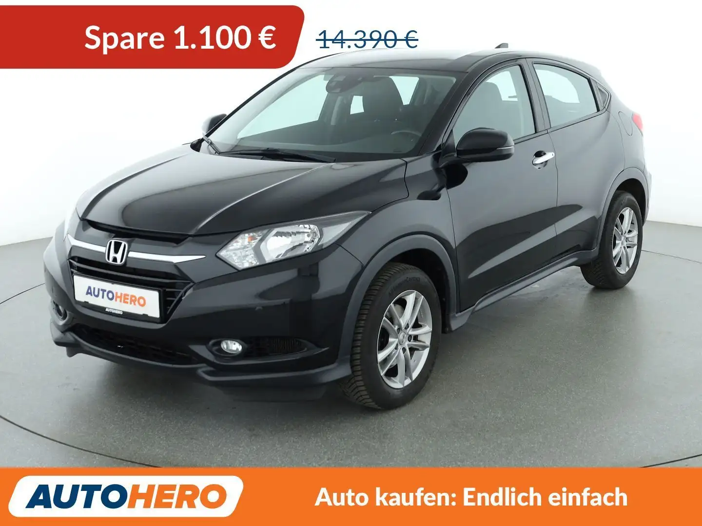 Honda HR-V 1.6 DTEC Elegance *NAVI*LIM*PDC*SHZ*ALU* Noir - 1