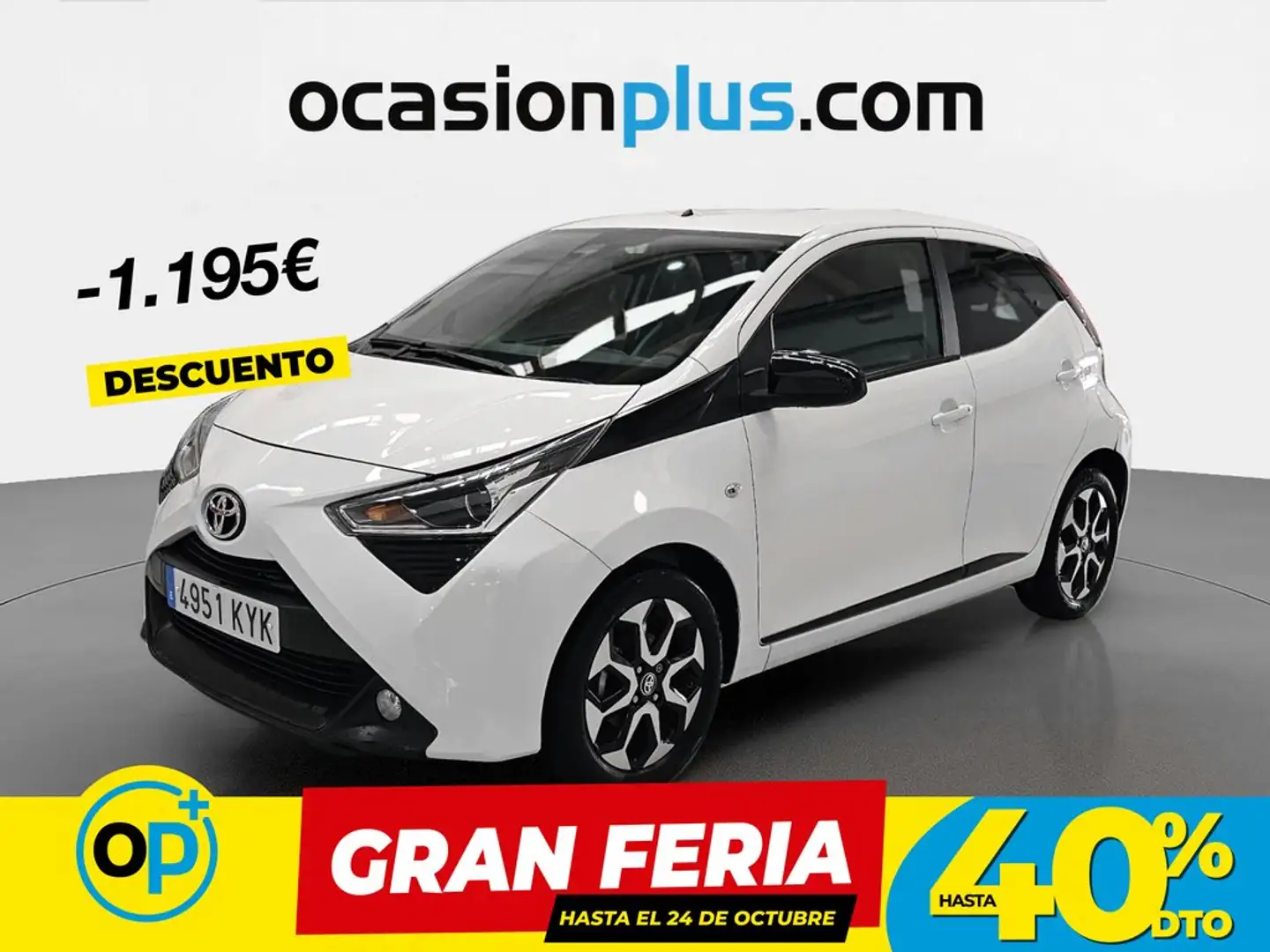Toyota Aygo 70 x-play Blanco - 1