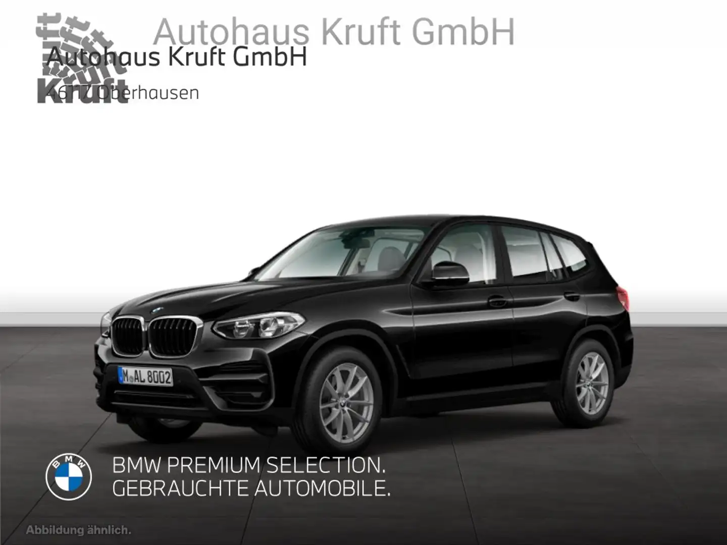 BMW X3 xDrive20d ADVANTAGE+STANDHZ+LC PROF+PDC Schwarz - 2