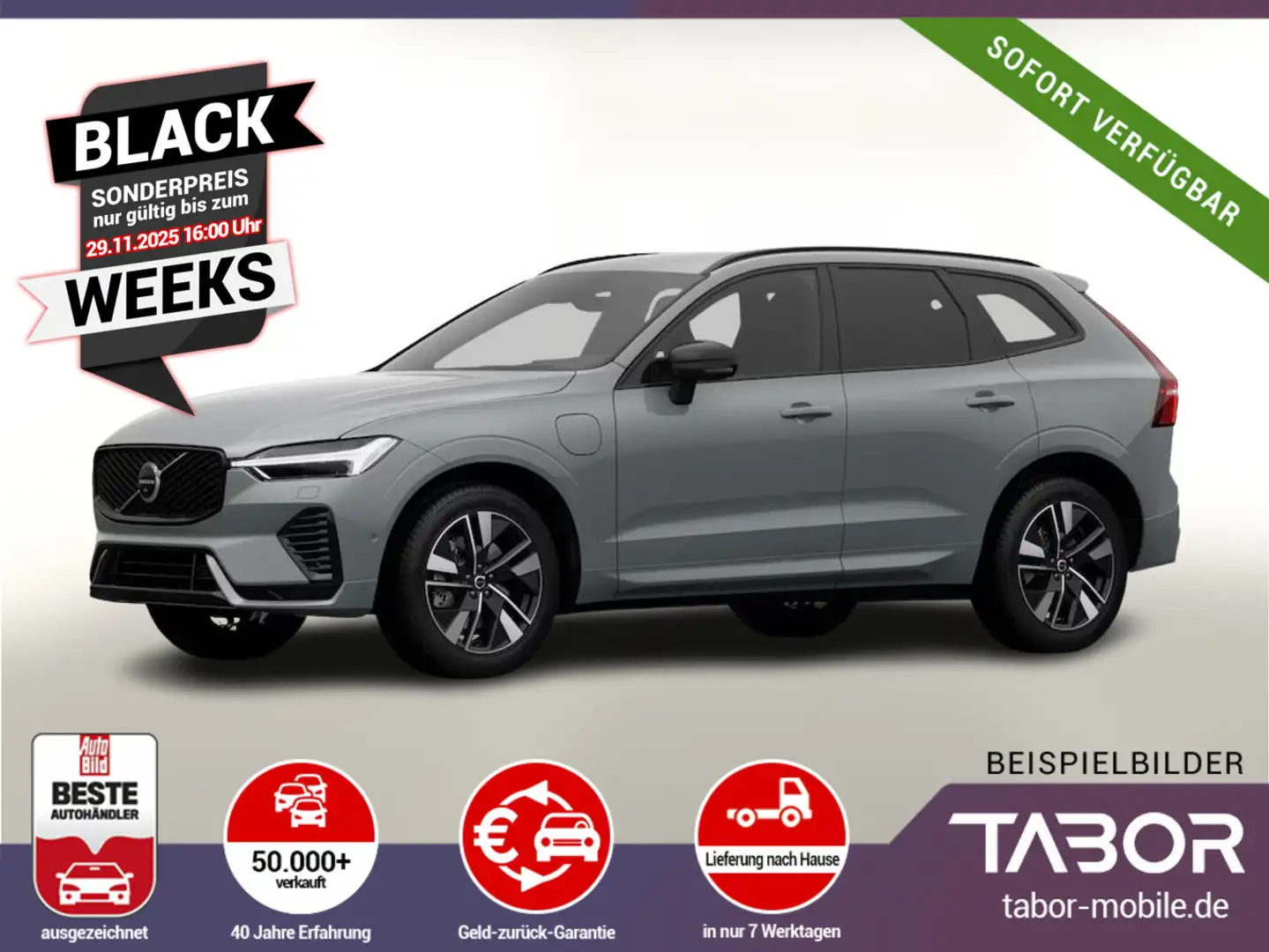 Volvo XC60 T6 AWD Plus Dark FACELIFT AHK UVP-30%* Серый - 1