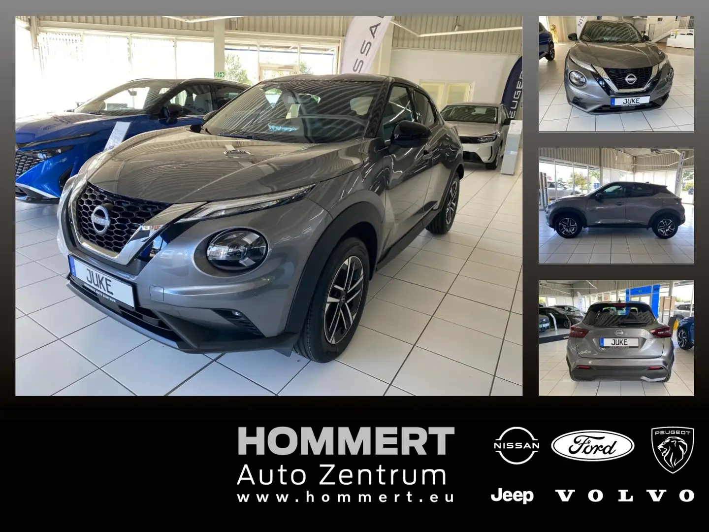 Nissan Juke 1.0 DIG-T N-Connecta 6MT Winter*BFS*17 Zoll* Grigio - 1