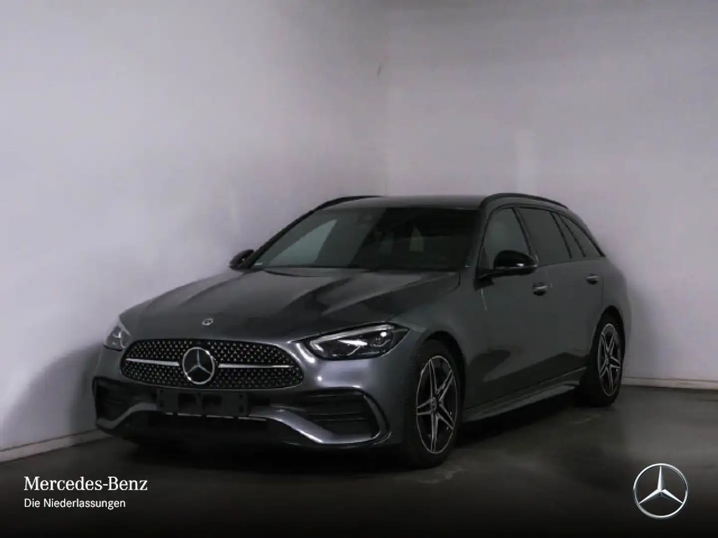 Mercedes-Benz C 300 T AMG+NIGHT+360+AHK+LED+KEYLESS+9G Grau - 2