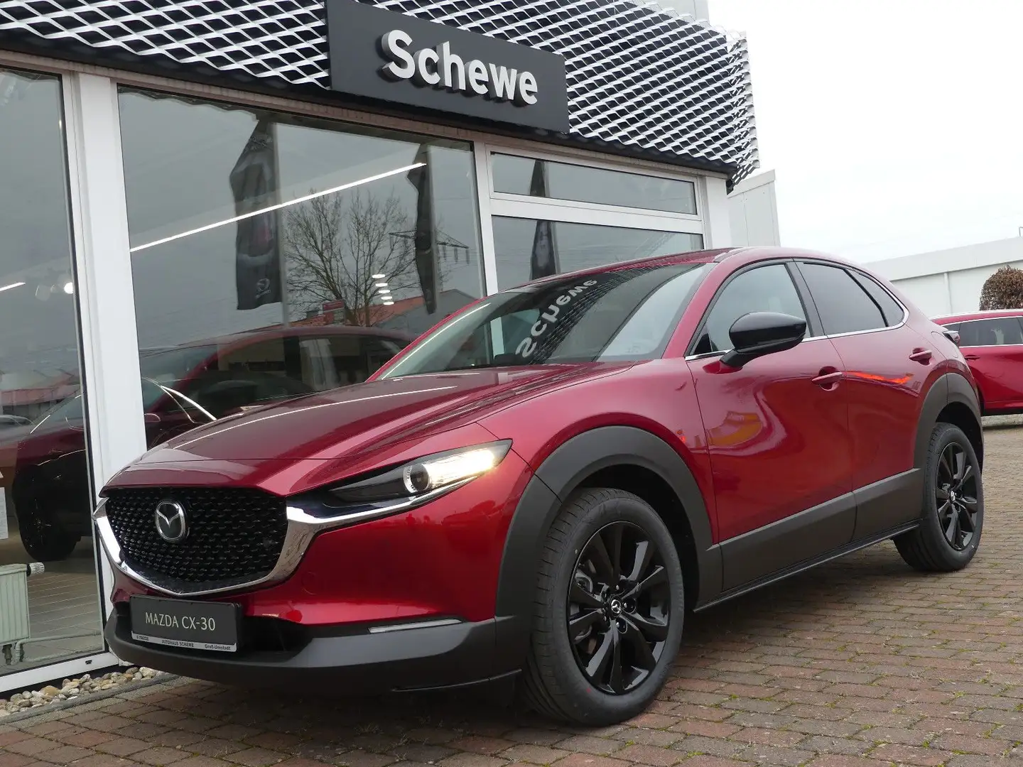Mazda CX-30 2025 e-SKYACTIV-G M-Hybrid 140 HOMURA Rosso - 1