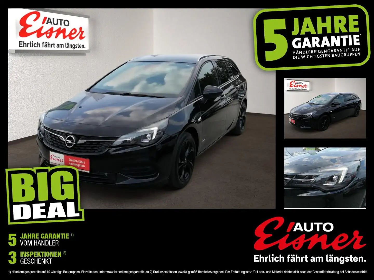 Opel Astra K ST D&T 1.2 S/S 110PS Schwarz - 1