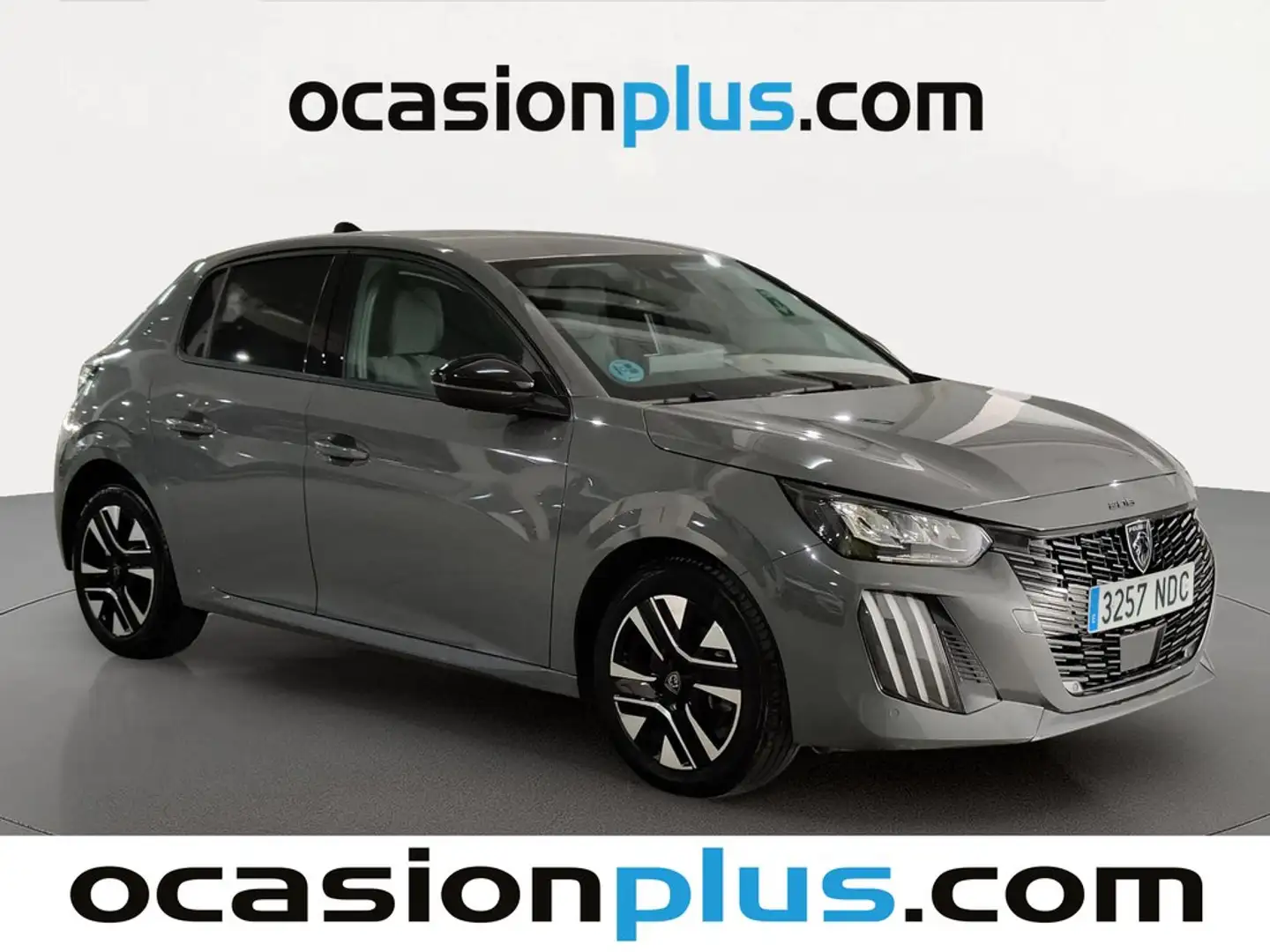 Peugeot 208 1.2 Puretech S&S Allure 100 Gris - 2