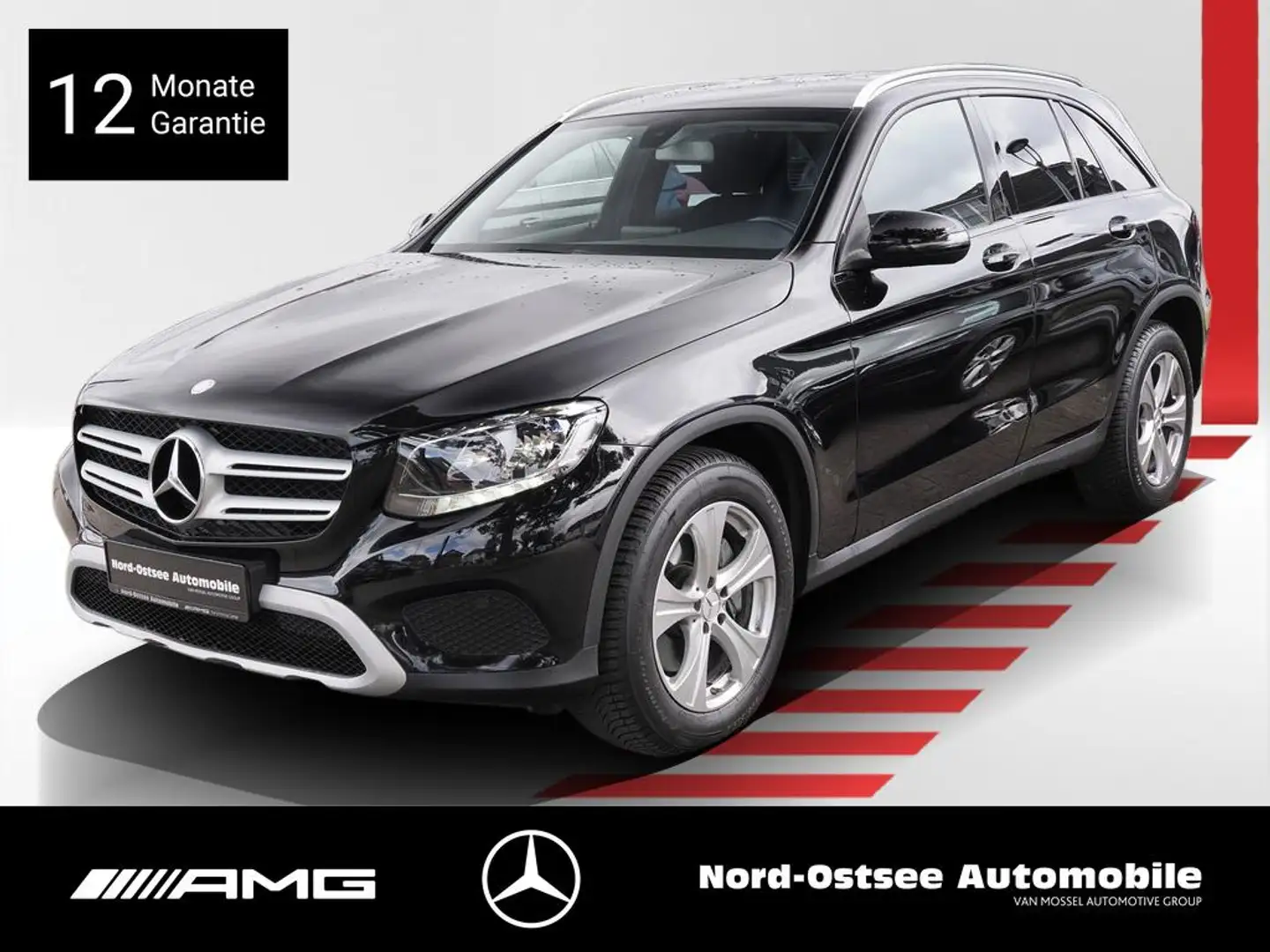 Mercedes-Benz GLC 250 d 4M  AHK NAVI KAMERA SITZHZG LED TEMPO Negro - 1