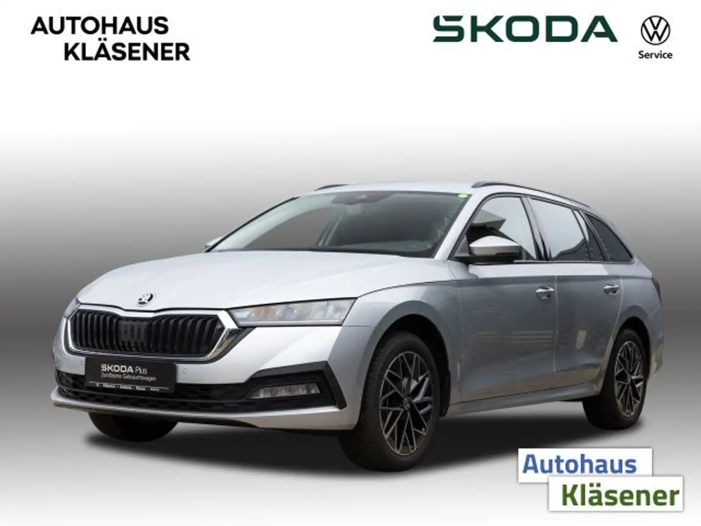 Skoda Octavia Combi 1.5TSI e-TEC 110KW DSG ACC LED RKAM Argent - 2
